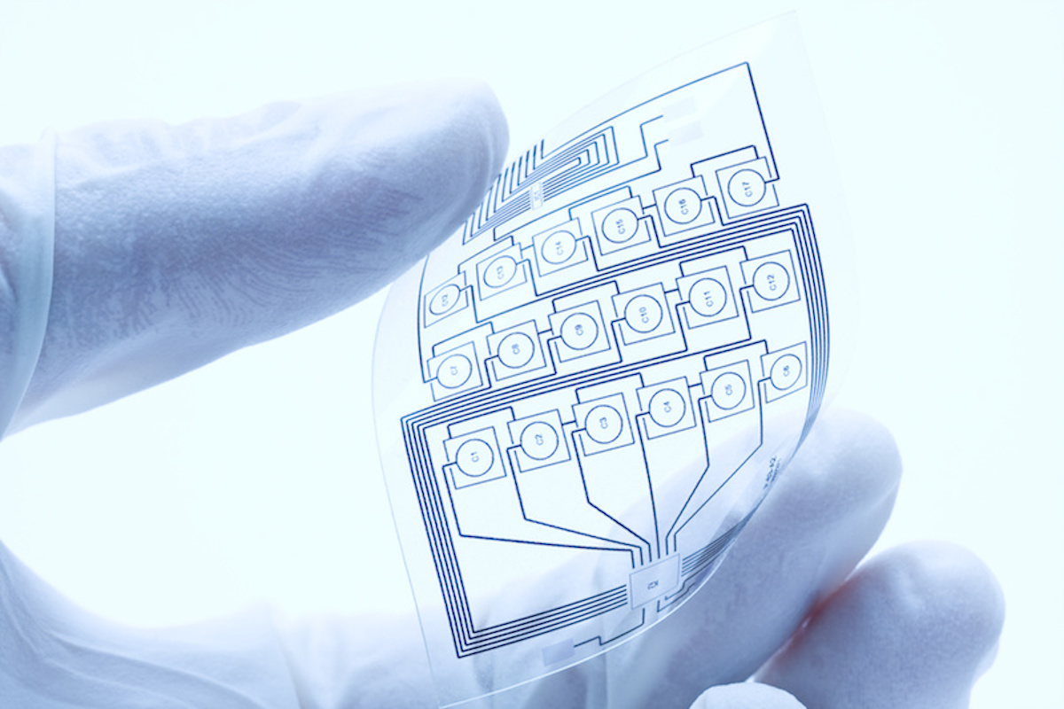 Flexible printed electric circuit