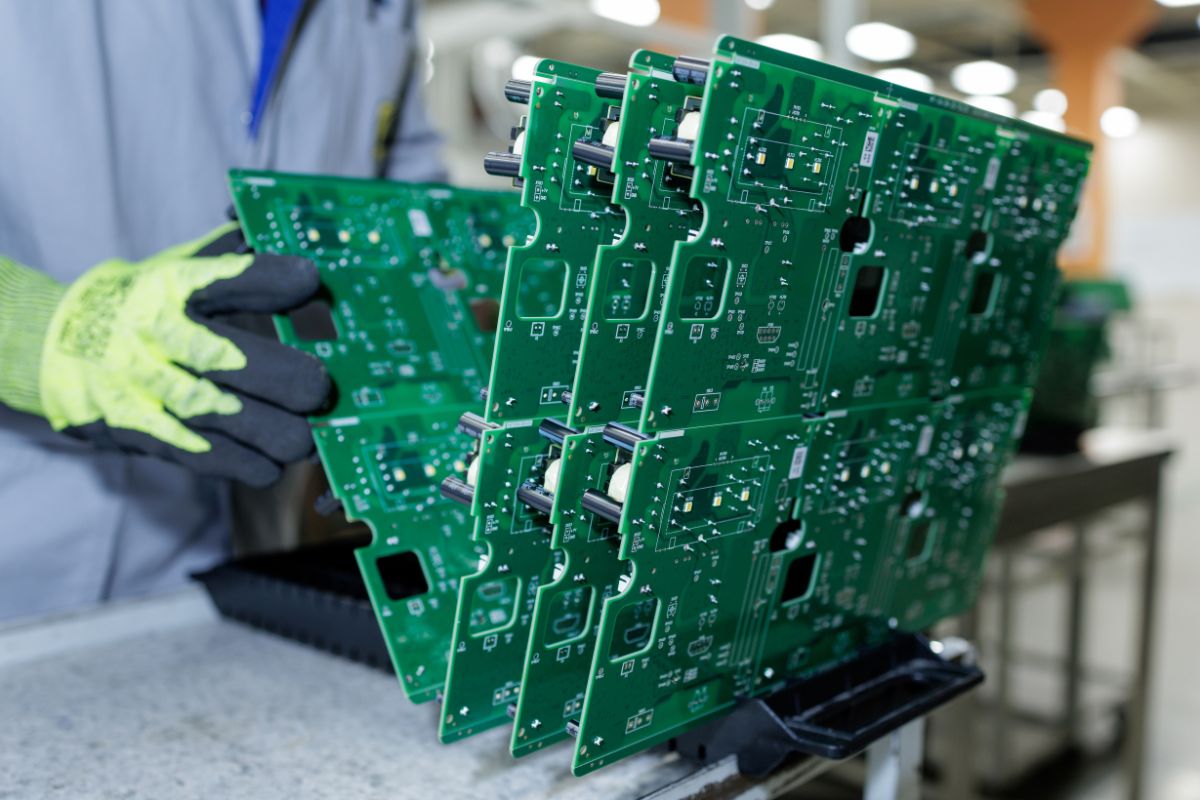 Manufacturing working handling circuit boards