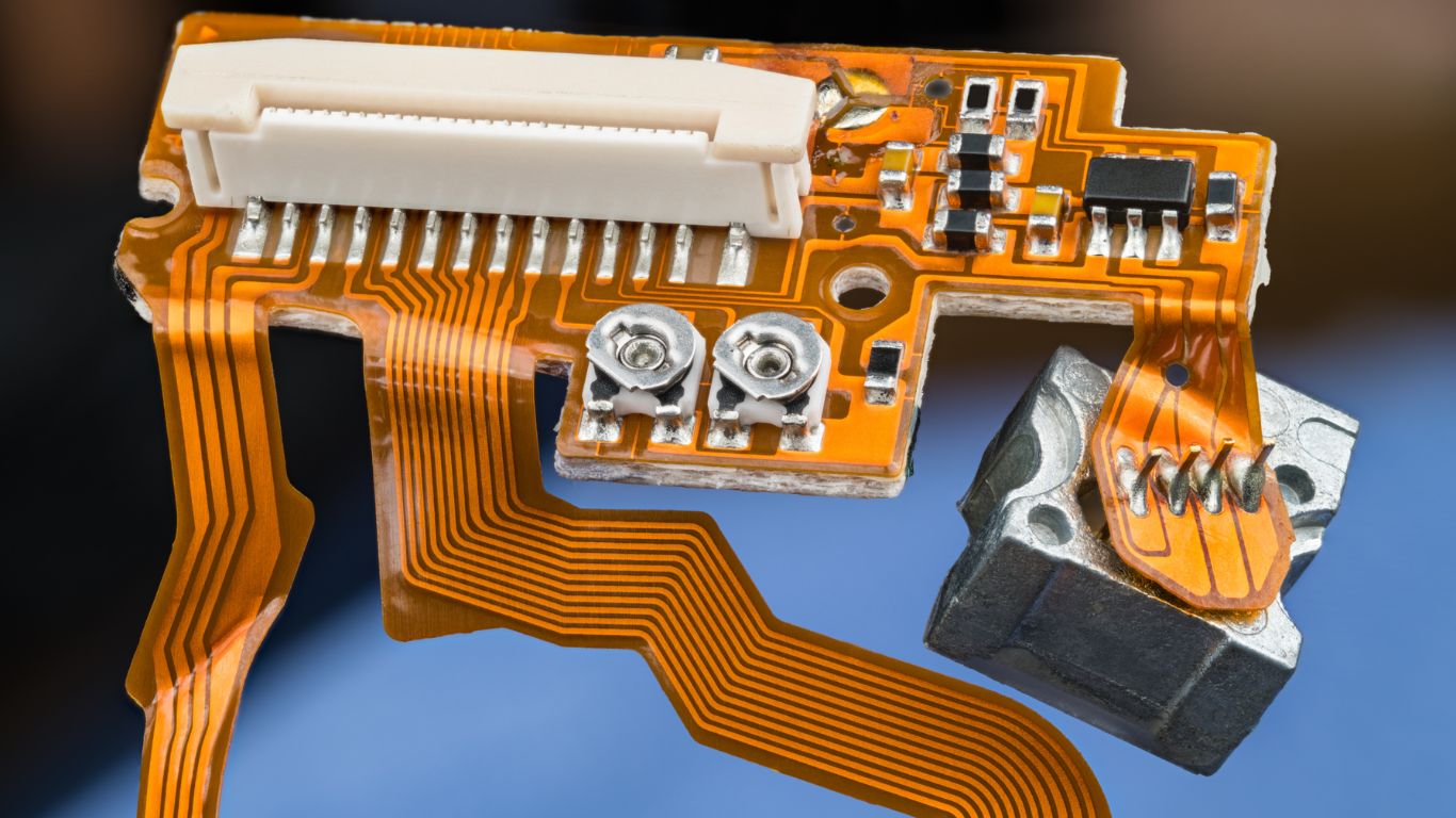 orange circuit board flex pbc