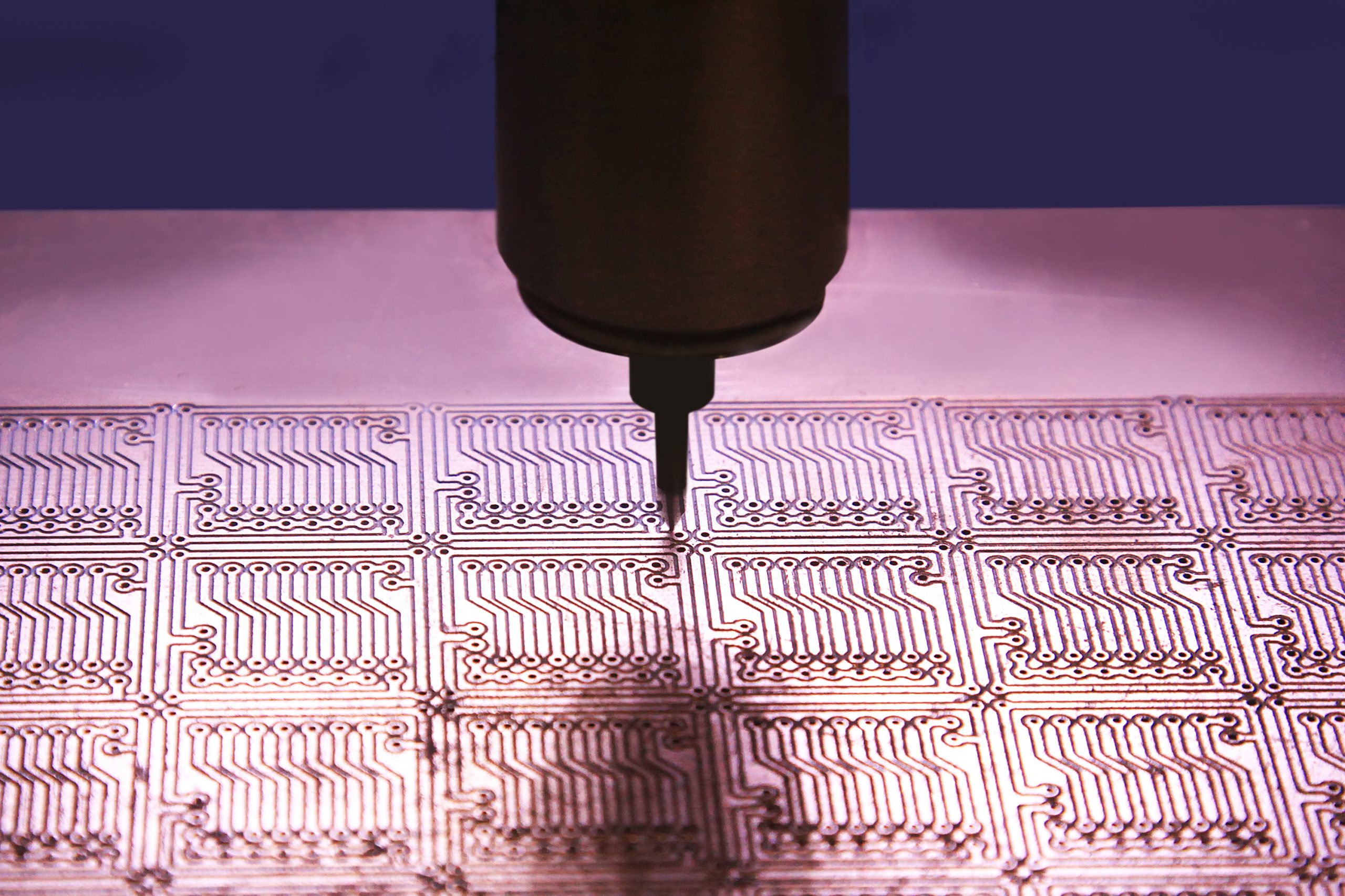 Production of printed circuit boards