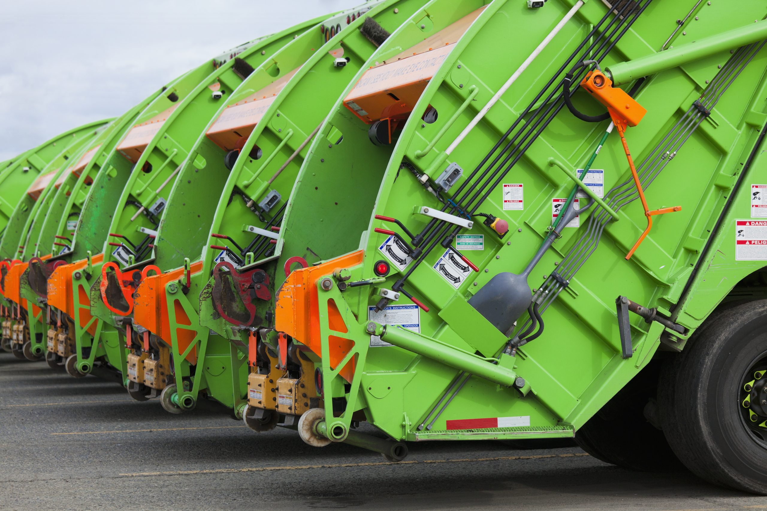 Garbage Truck Fleet helping clean up e-waste