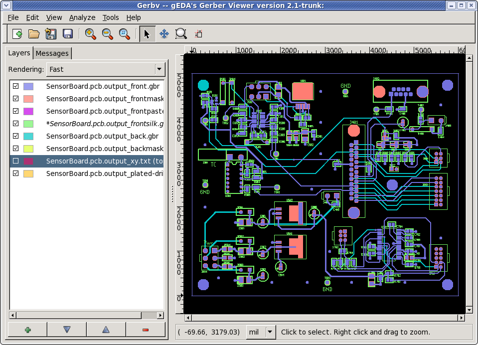 Example of a Gerber file.